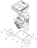 Stand Diagram and Parts List for SC2170 B00001 Bear Cat Chipper Shredder